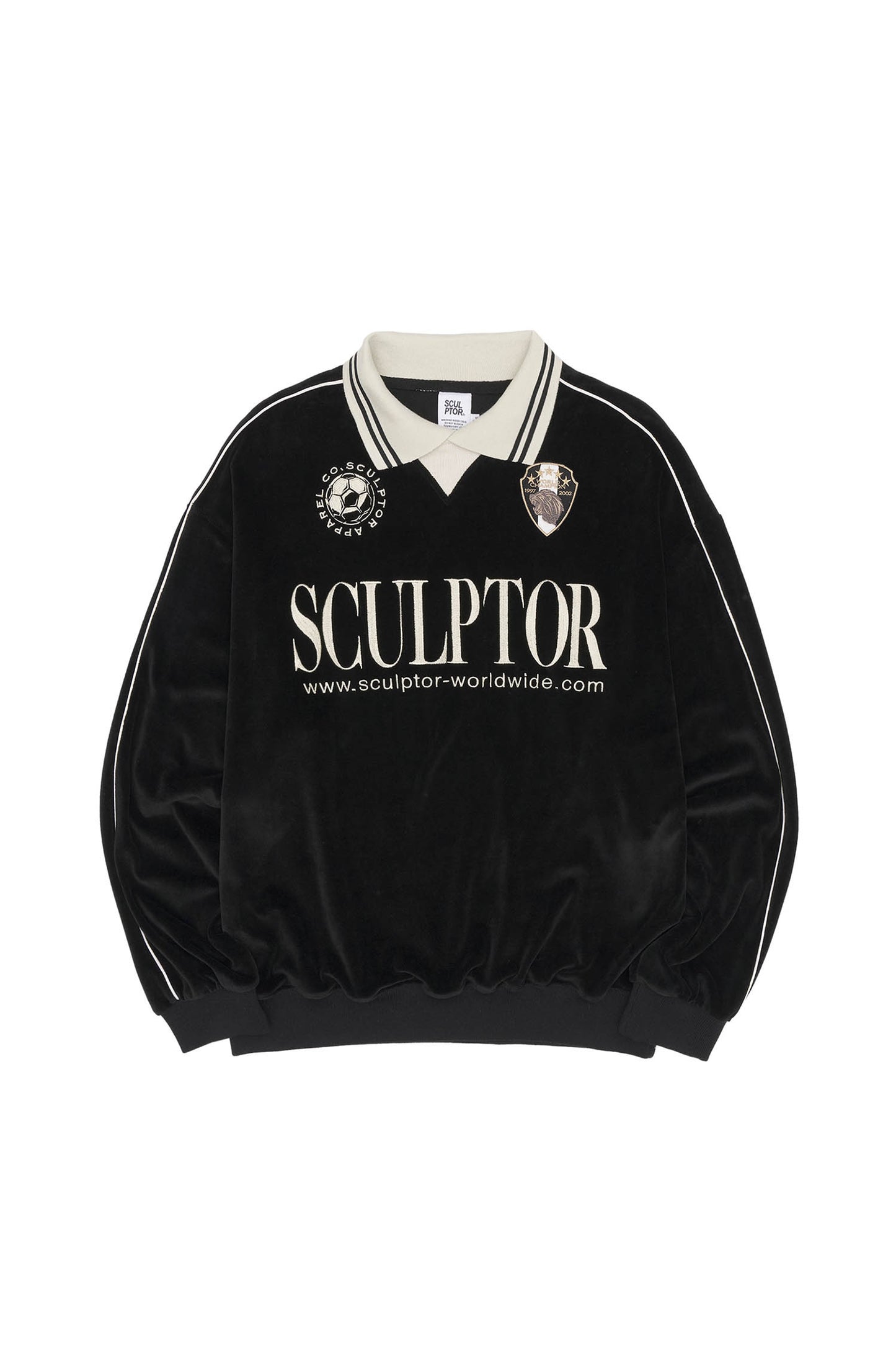 [SCULPTOR®] Velour Soccer Jersey (2 color)