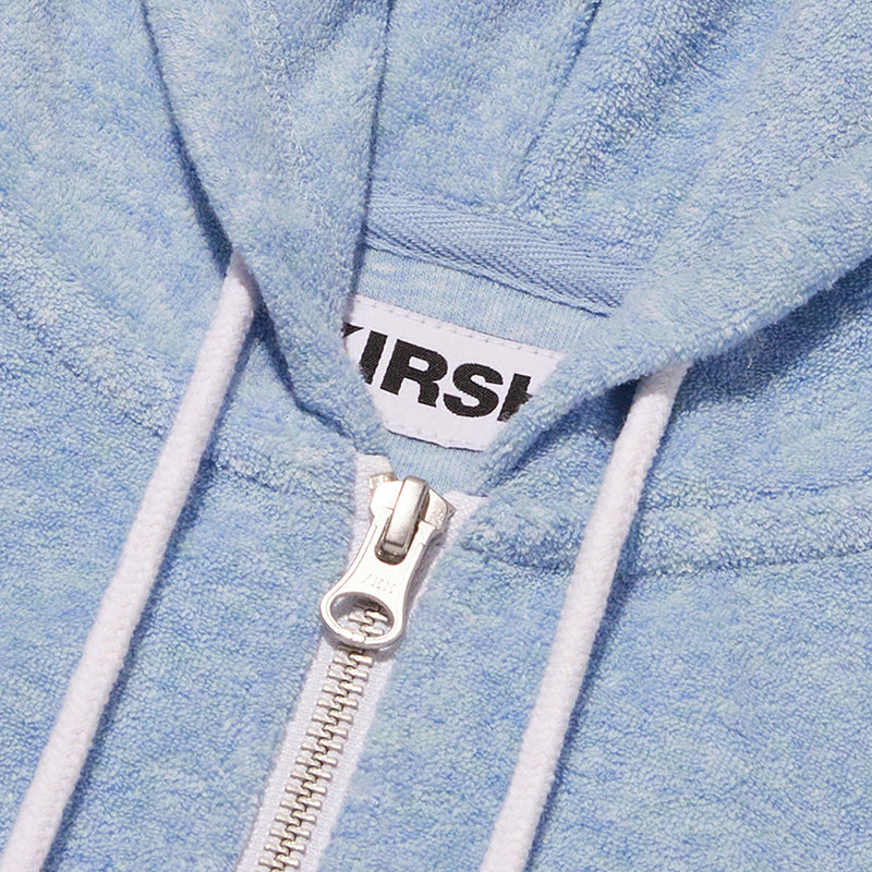 [KIRSH®] CHERRY CROP TERRY HOODIE ZIP UP (2 color)