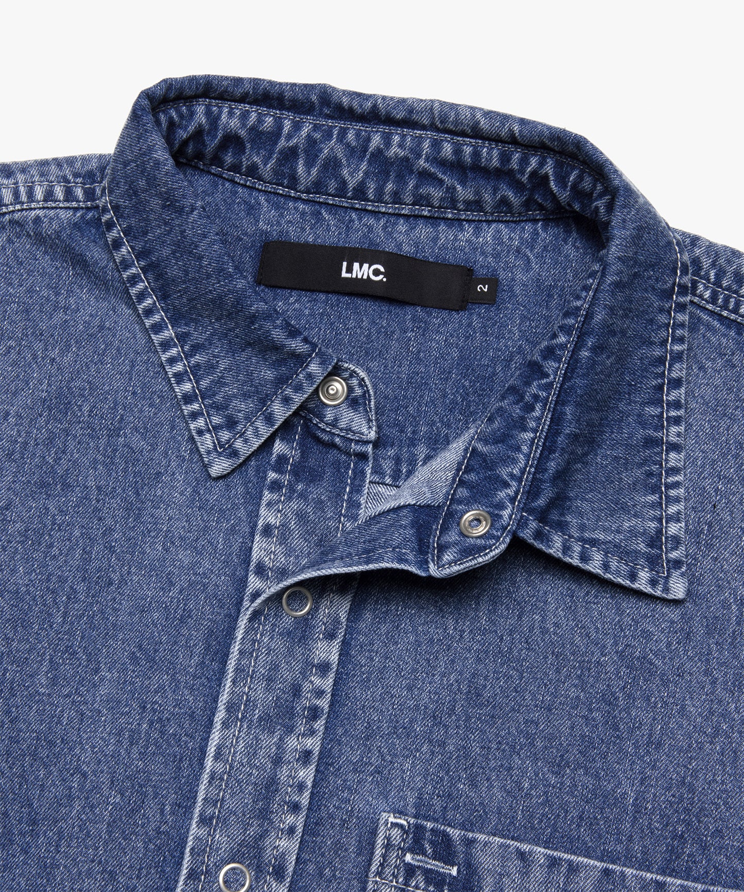 [LMC.] OVERSIZED DENIM SHIRT