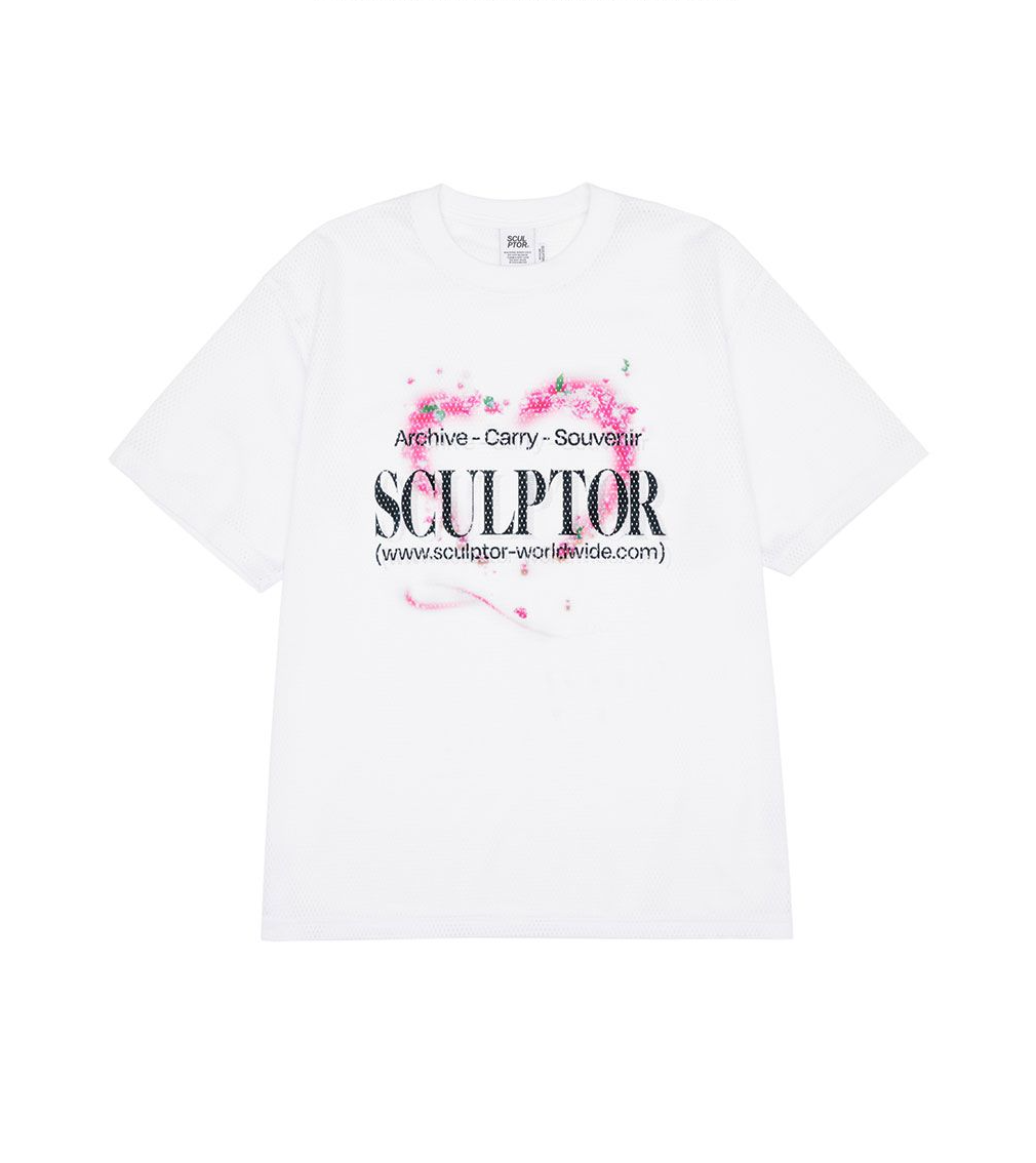 [SCULPTOR®] Souvenir Mesh Tee (2 color)