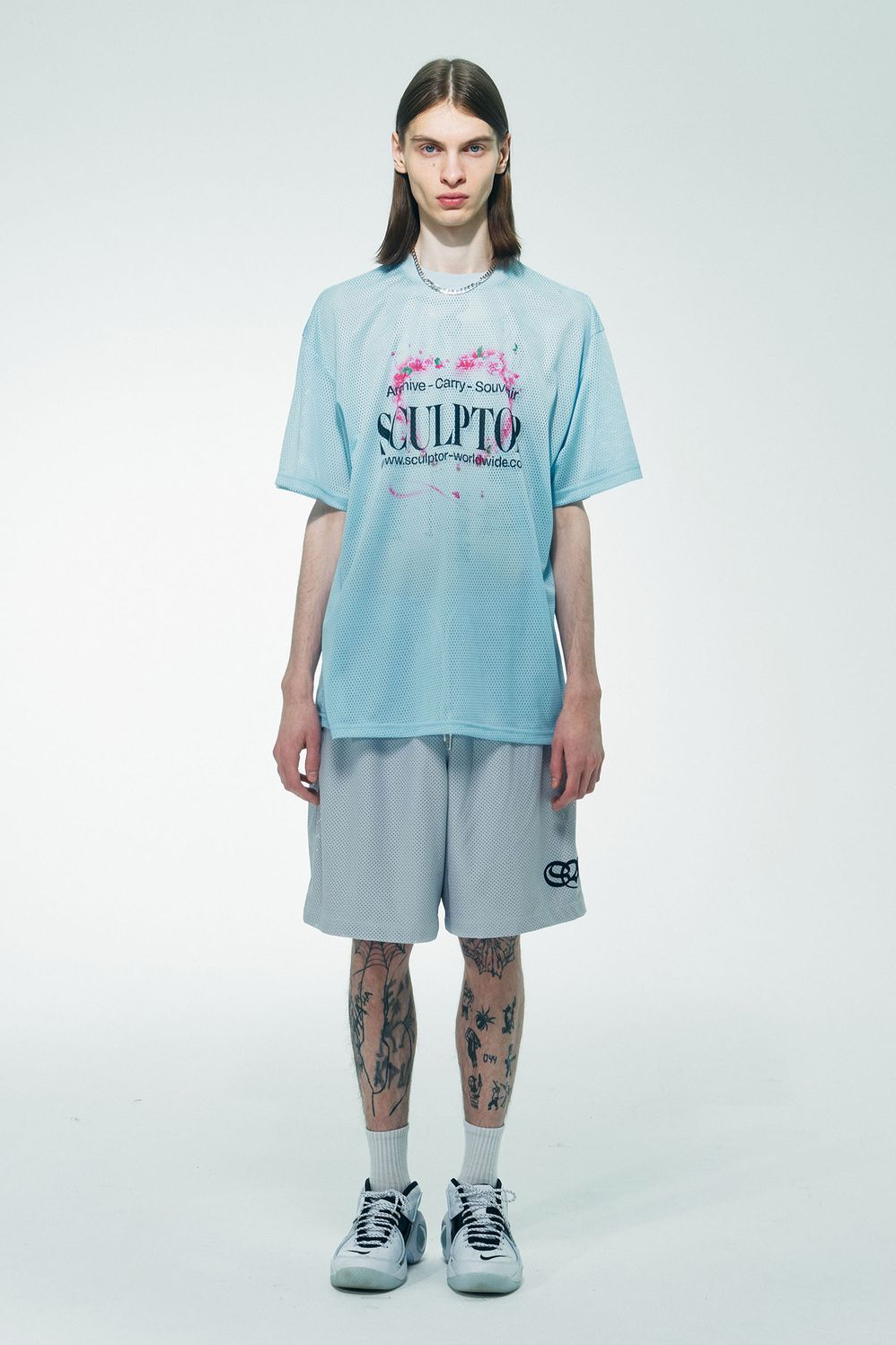 [SCULPTOR®] Souvenir Mesh Tee (2 color)