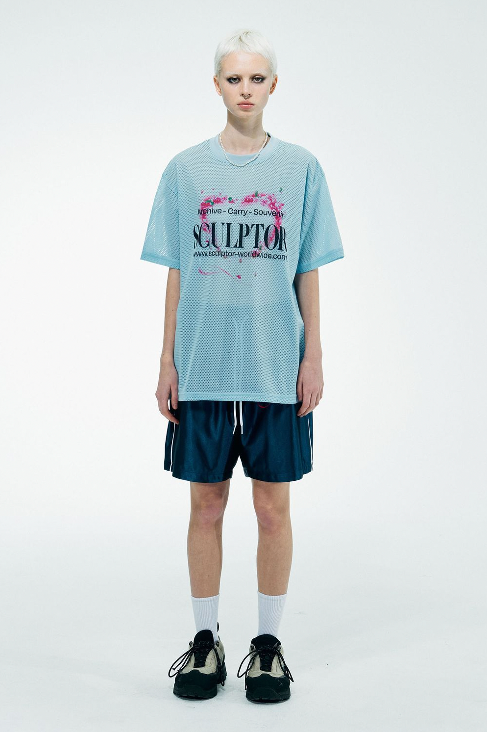 [SCULPTOR®] Souvenir Mesh Tee (2 color)