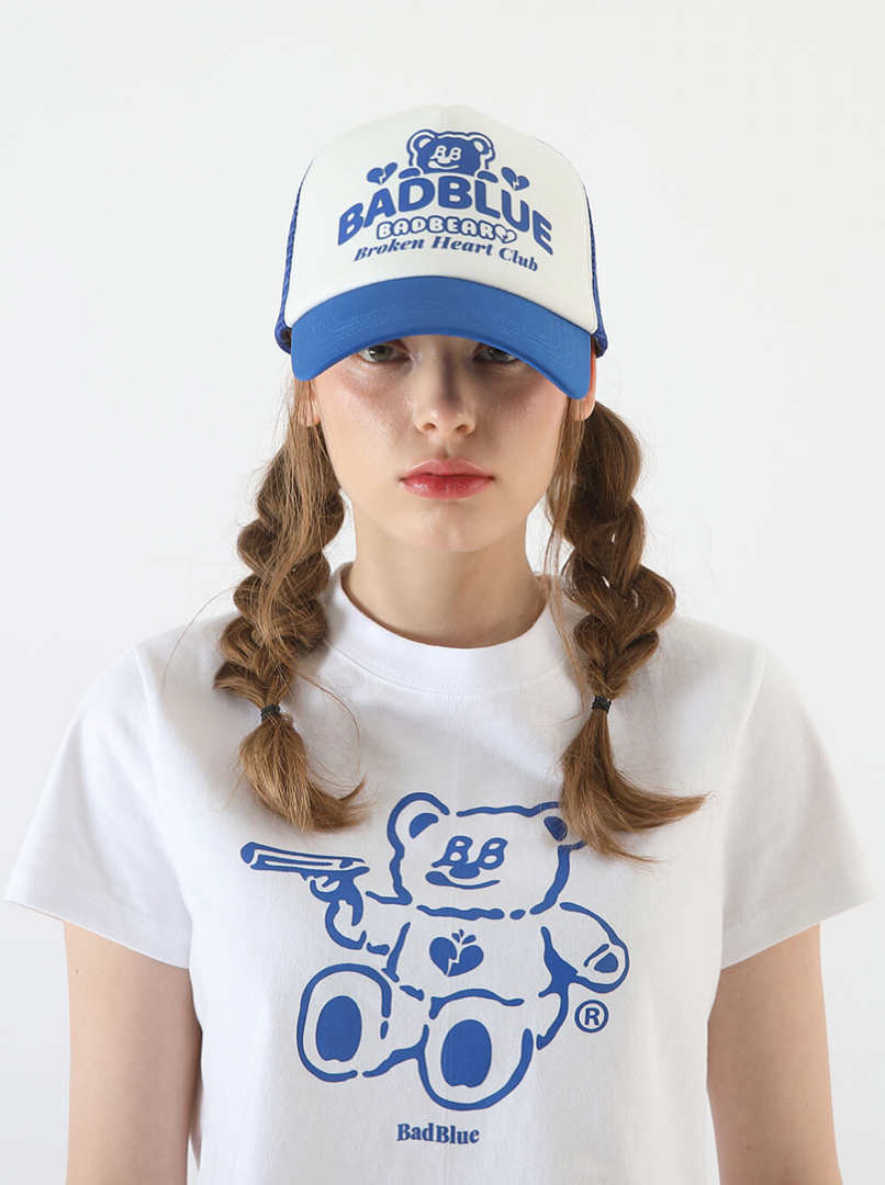 [BadBlue®] BadBear Heart Cap (2 color)