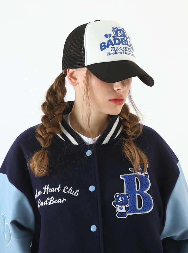 [BadBlue®] BadBear Heart Cap (2 color)