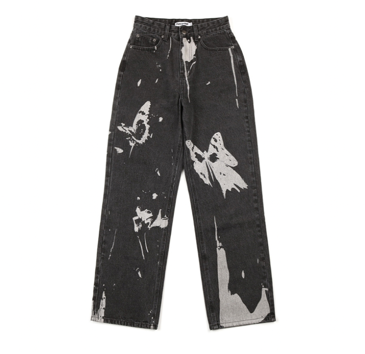 [𝐅𝐚𝐧𝐜𝐲 𝐜𝐥𝐮𝐛©] VLINDER PRINTED PANTS (2 color)