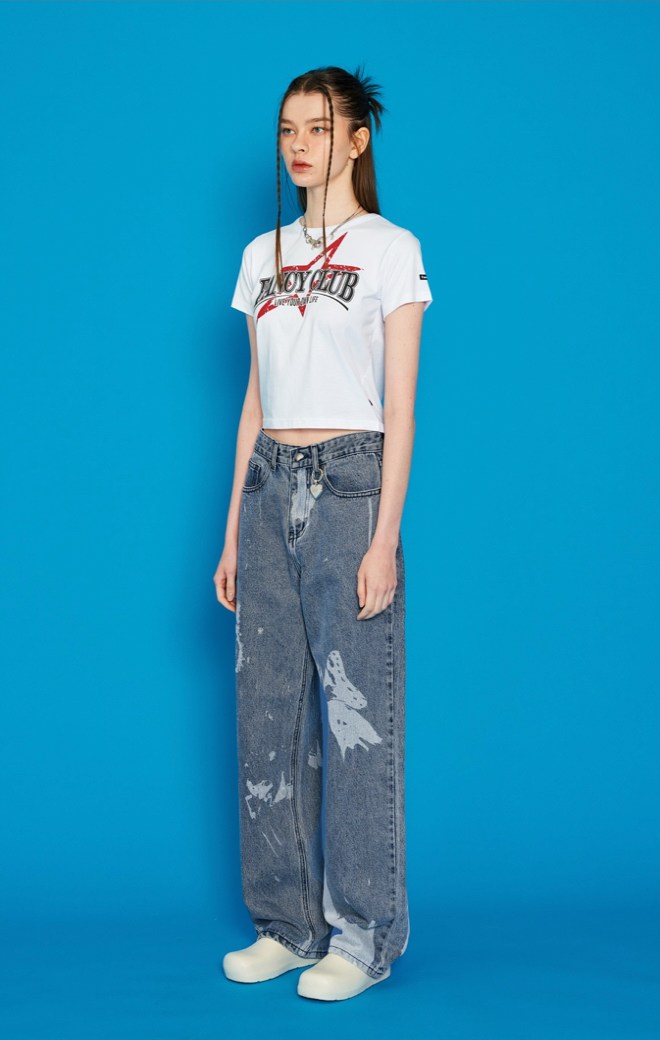 [𝐅𝐚𝐧𝐜𝐲 𝐜𝐥𝐮𝐛©] VLINDER PRINTED PANTS (2 color)