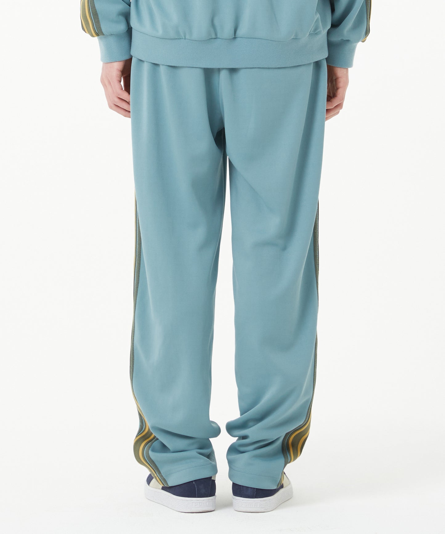 [LMC.] SIDE STRIPED JERSEY TRACK PANTS (2 color)