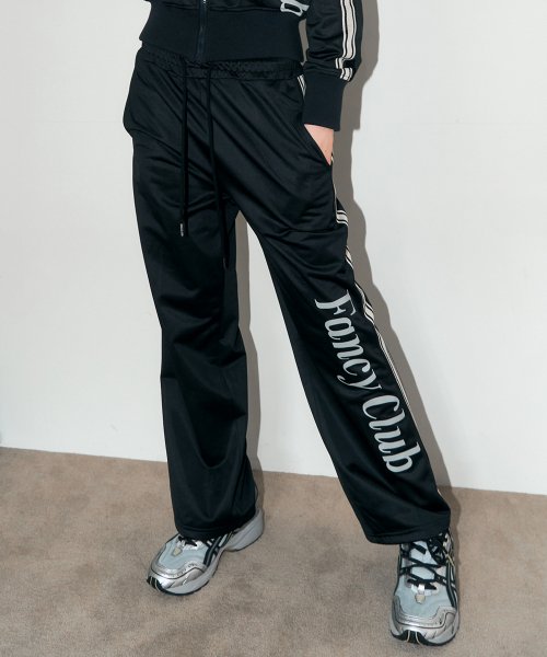 [𝐅𝐚𝐧𝐜𝐲 𝐜𝐥𝐮𝐛©] LINE JERSEY TRACK TRAINING PANTS (2 color)