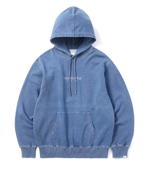 [thisisneverthat®] Indigo Dyed Hoodie (2 color)