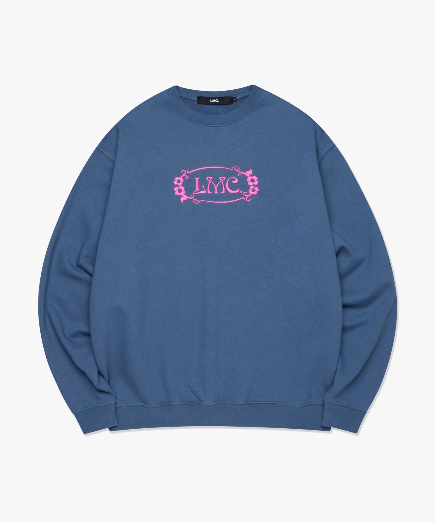 [LMC.] FLOWER OVAL SWEATSHIRT (2 color)