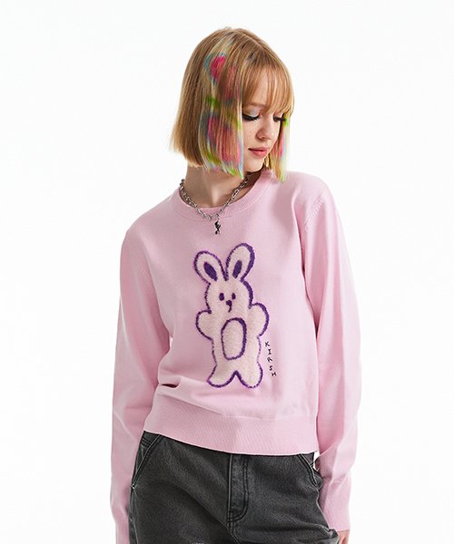 [KIRSH®] WITTY BUNNY POINT KNIT (2 color)