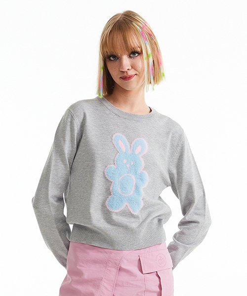 [KIRSH®] WITTY BUNNY POINT KNIT (2 color)