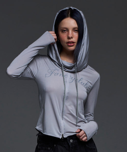 [𝐅𝐚𝐧𝐜𝐲 𝐜𝐥𝐮𝐛©] ROSE MUSK COWL HOOD (2 color)