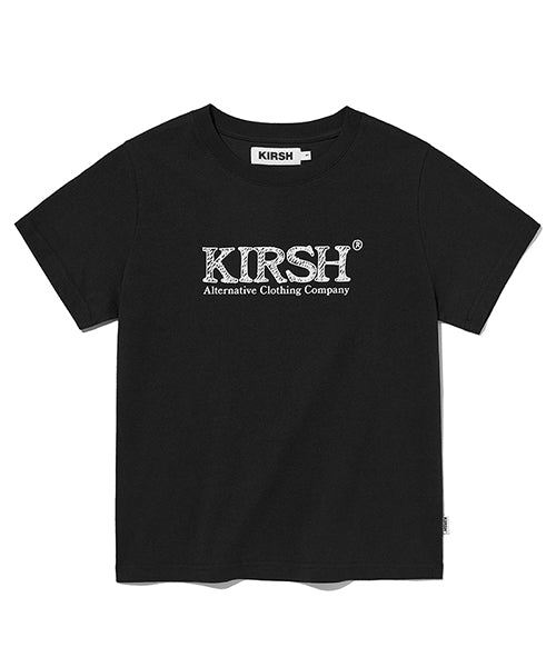 [KIRSH®] UNI HAND DRAWING LOGO WORDING T-SHIRT (2 color)