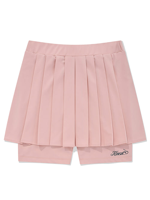 [KIRSH®] INNER POINT PLEATS MINI SKIRT (2 color)