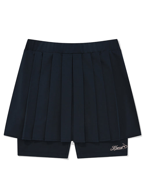 [KIRSH®] INNER POINT PLEATS MINI SKIRT (2 color)