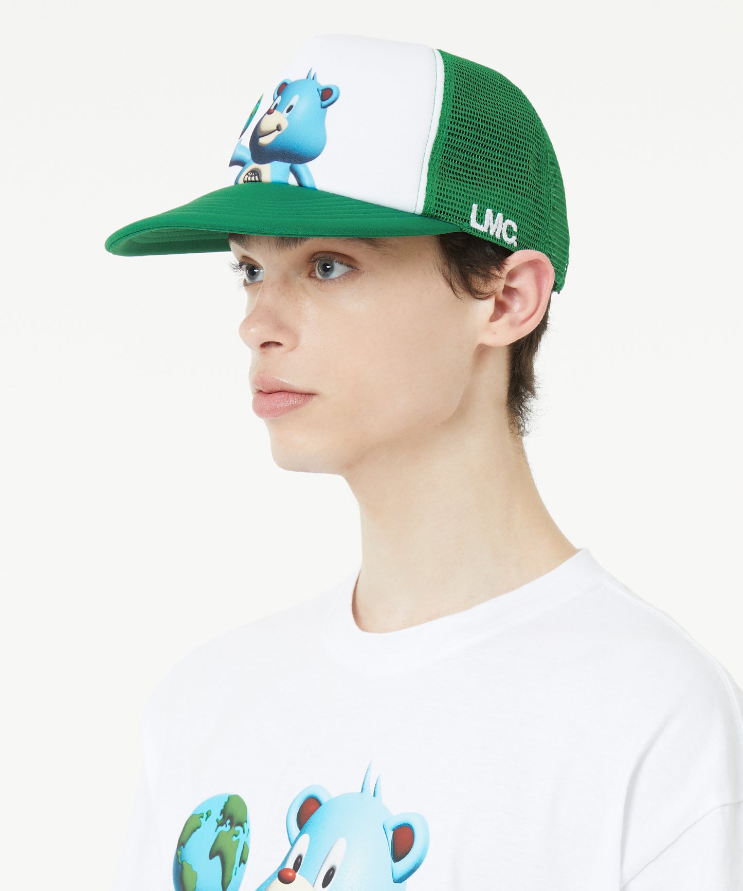 [LMC.] 3D BEAR MESH CAP (2 color)