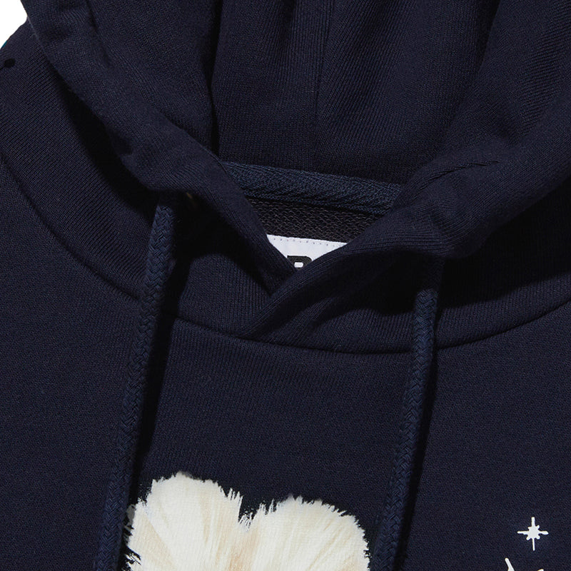 [KIRSH®] WITTY BUNNY PLANET EXPLORER CROP HOODIE (3 color)