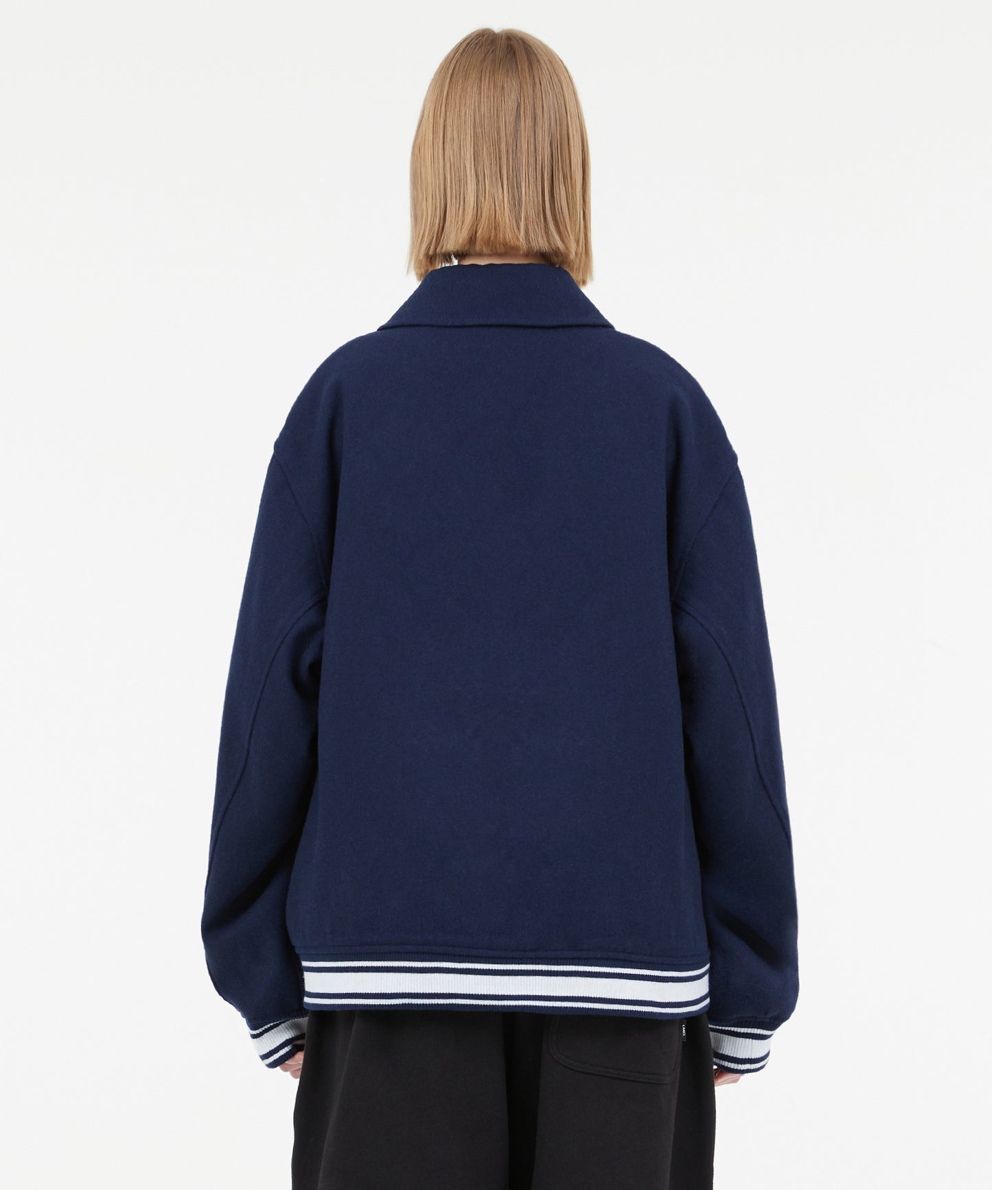 [LMC.] CLASSIC WOOL VARSITY JACKET