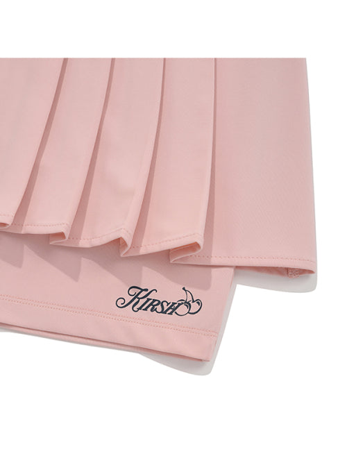 [KIRSH®] INNER POINT PLEATS MINI SKIRT (2 color)