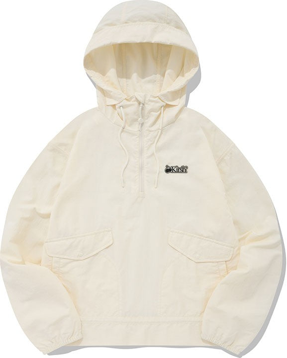 [KIRSH®] CHERRY HOODIE WOVEN ANORACK (2 color)