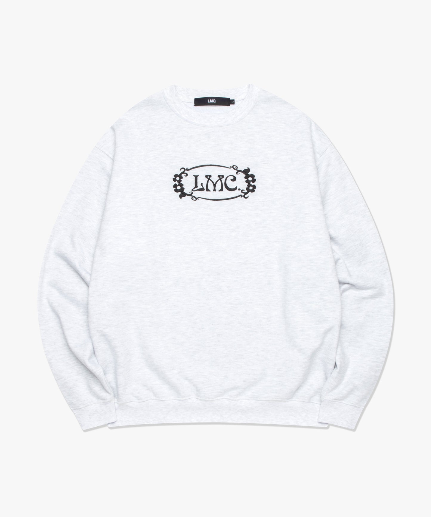 [LMC.] FLOWER OVAL SWEATSHIRT (2 color)