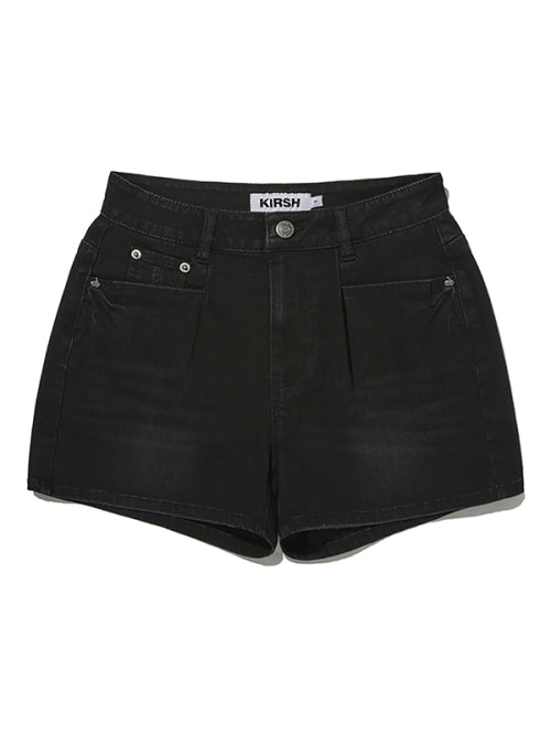 [KIRSH®] CHERRY DENIM PINTUCK SHORT PANTS (3 color)