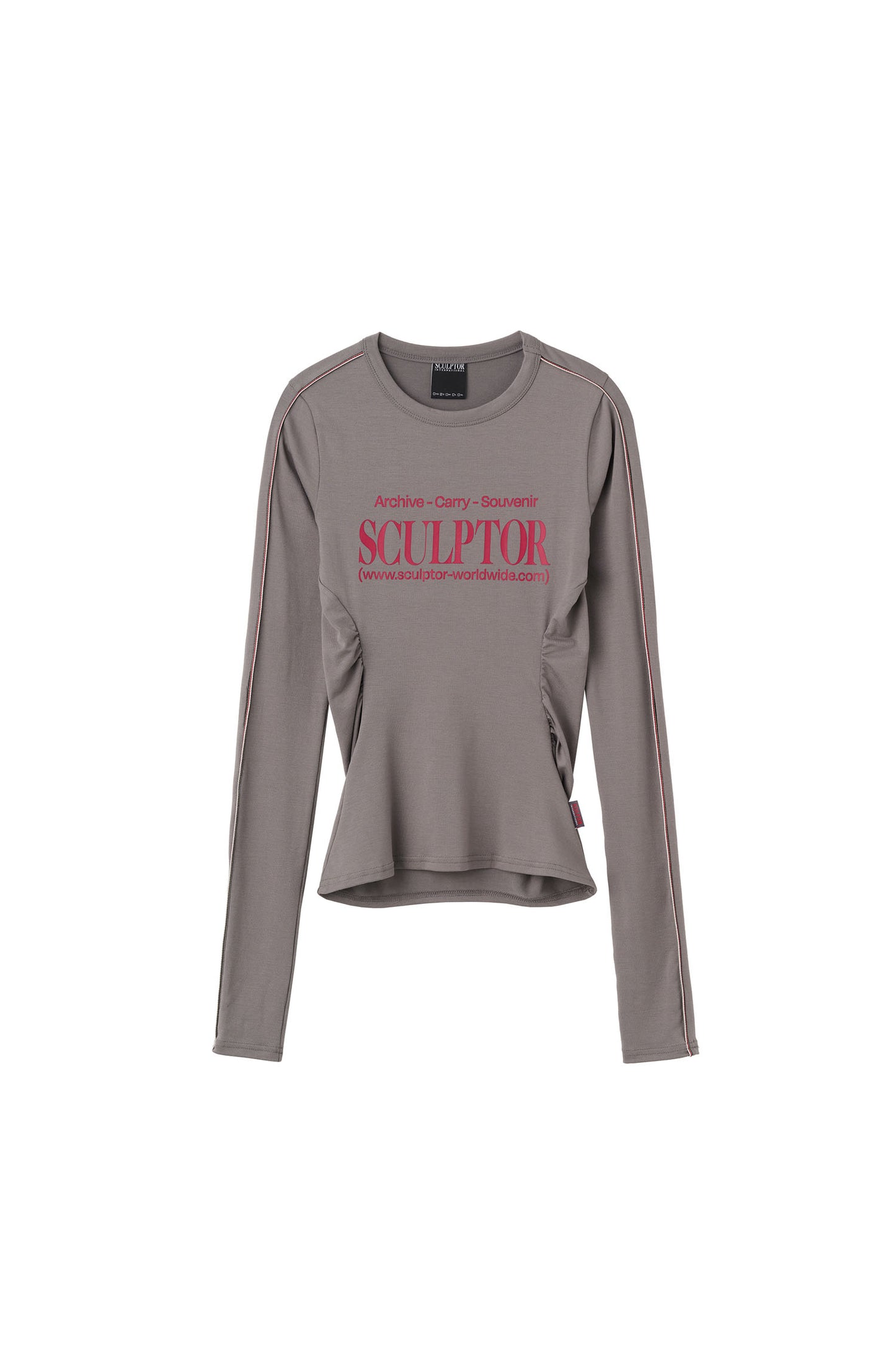 [SCULPTOR®] Sports Lettering L/S Tee (2 color)