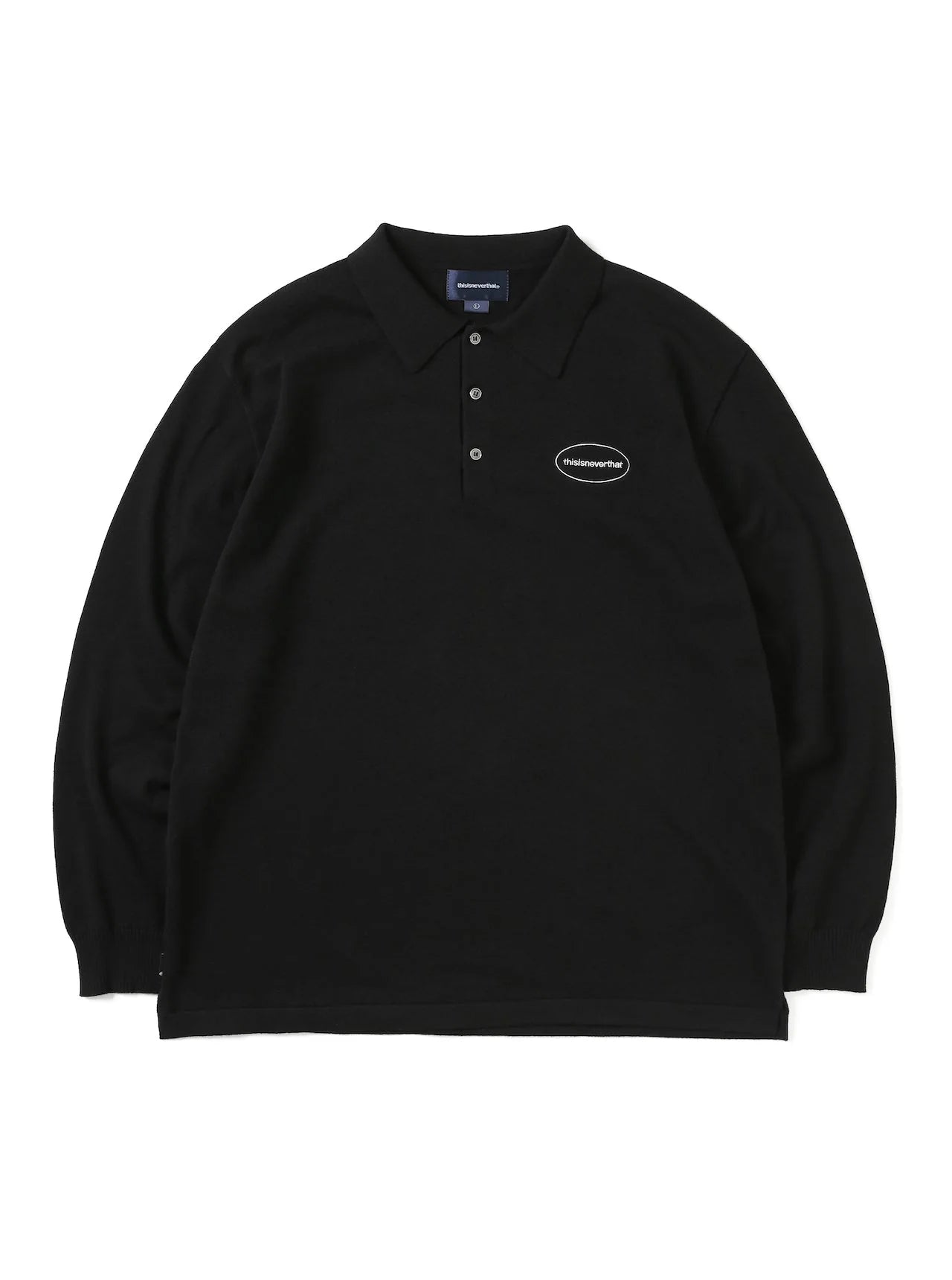 [thisisneverthat®] E/T-Logo Knit Polo (2 color)