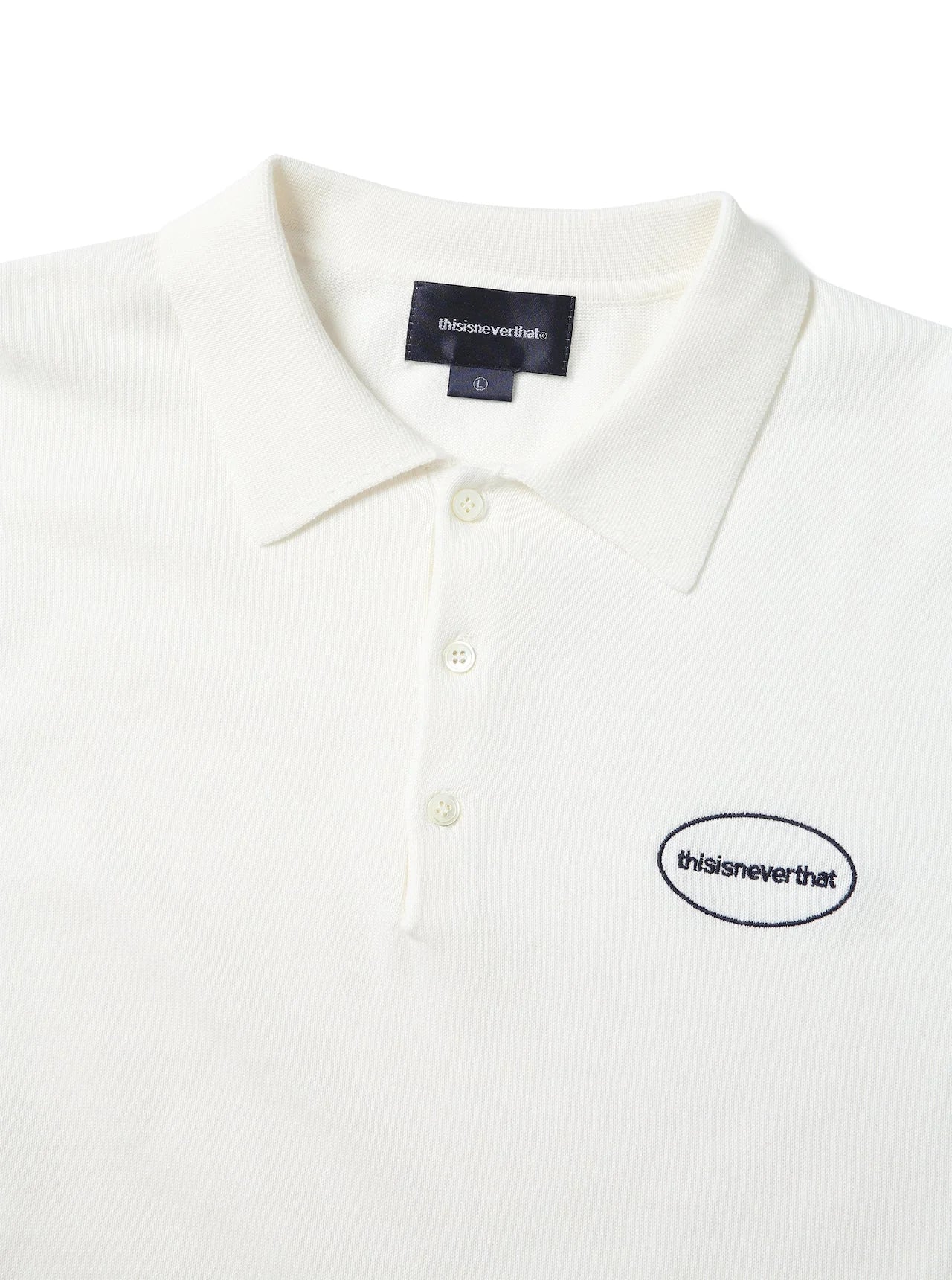 [thisisneverthat®] E/T-Logo Knit Polo (2 color)