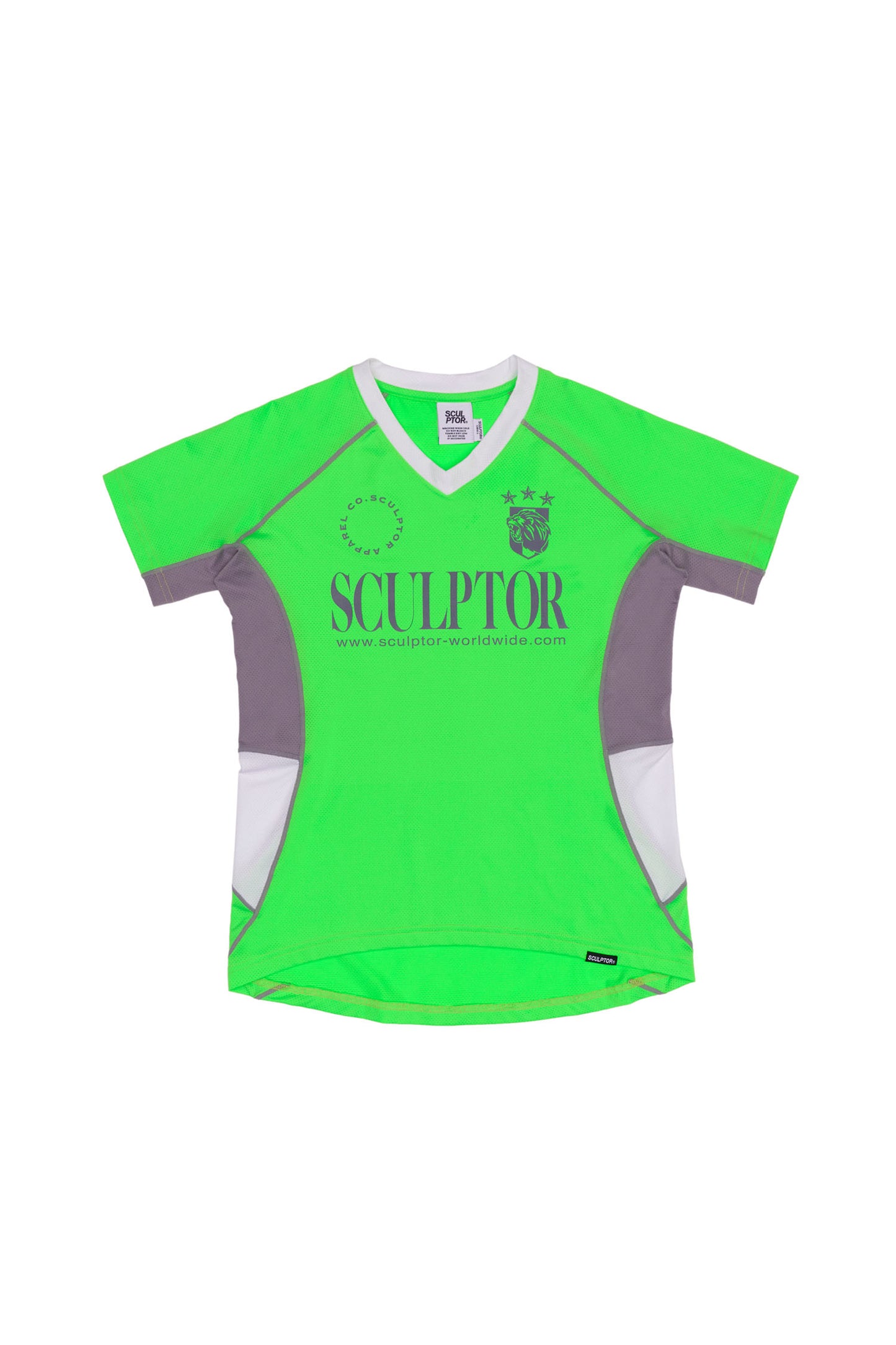 [SCULPTOR®]  Sports Jersey Tee (3 color)