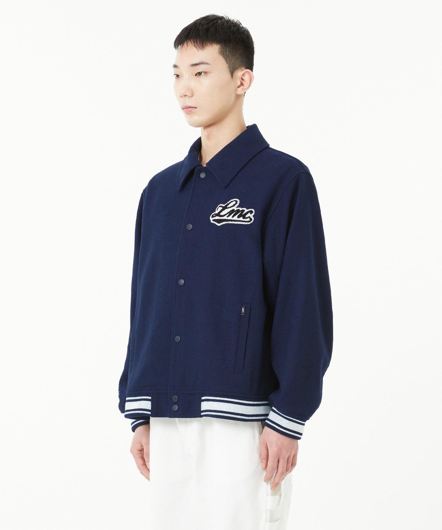 [LMC.] CLASSIC WOOL VARSITY JACKET