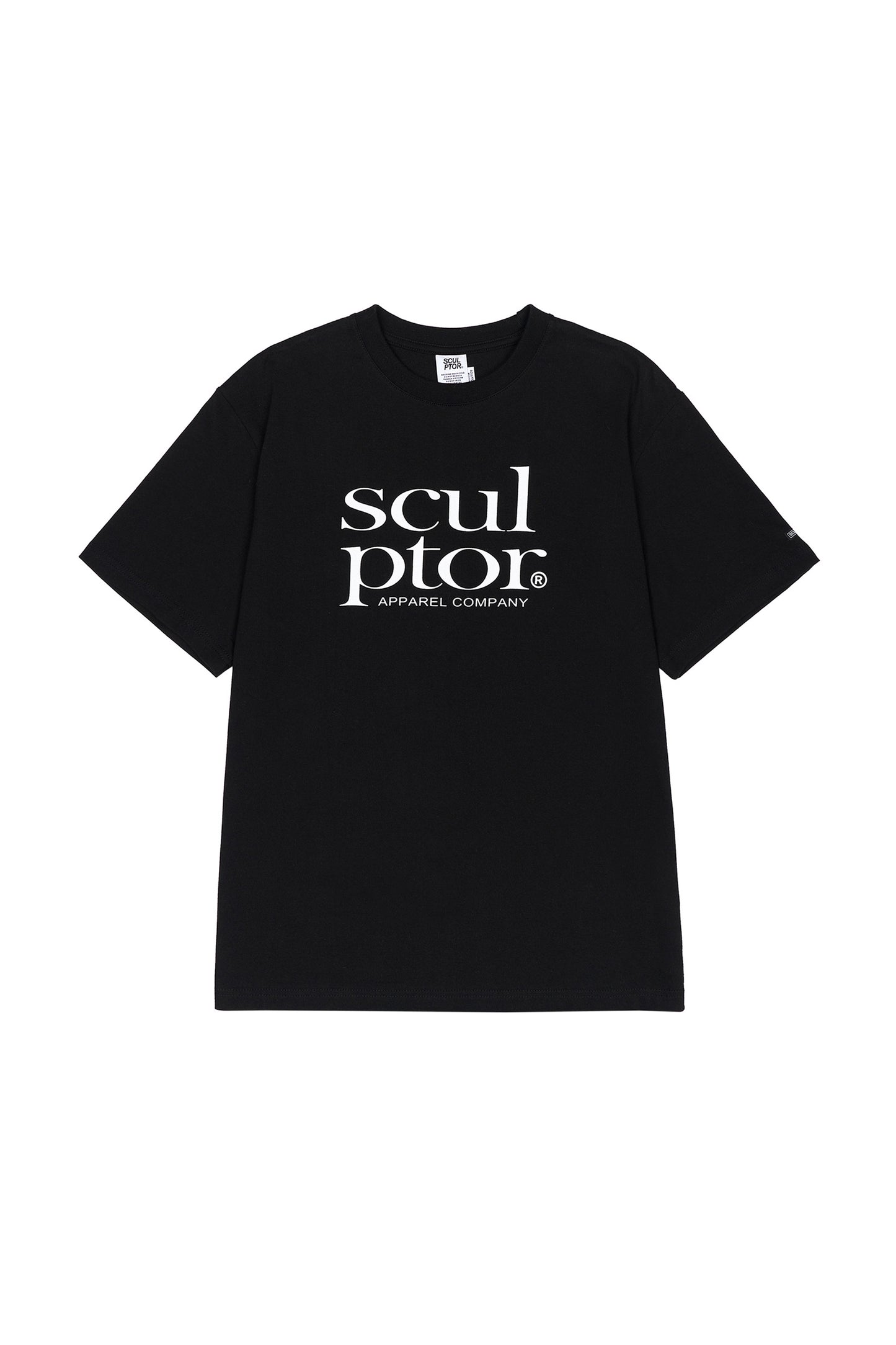 [SCULPTOR®] Retro Logo Boxy Tee (2 color)