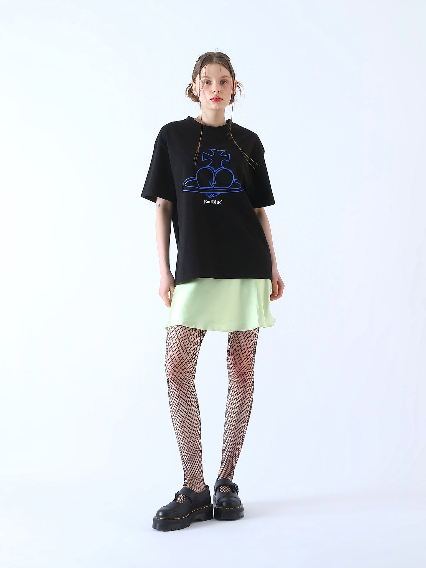 [BadBlue®] Broken Heart T-Shirt Black