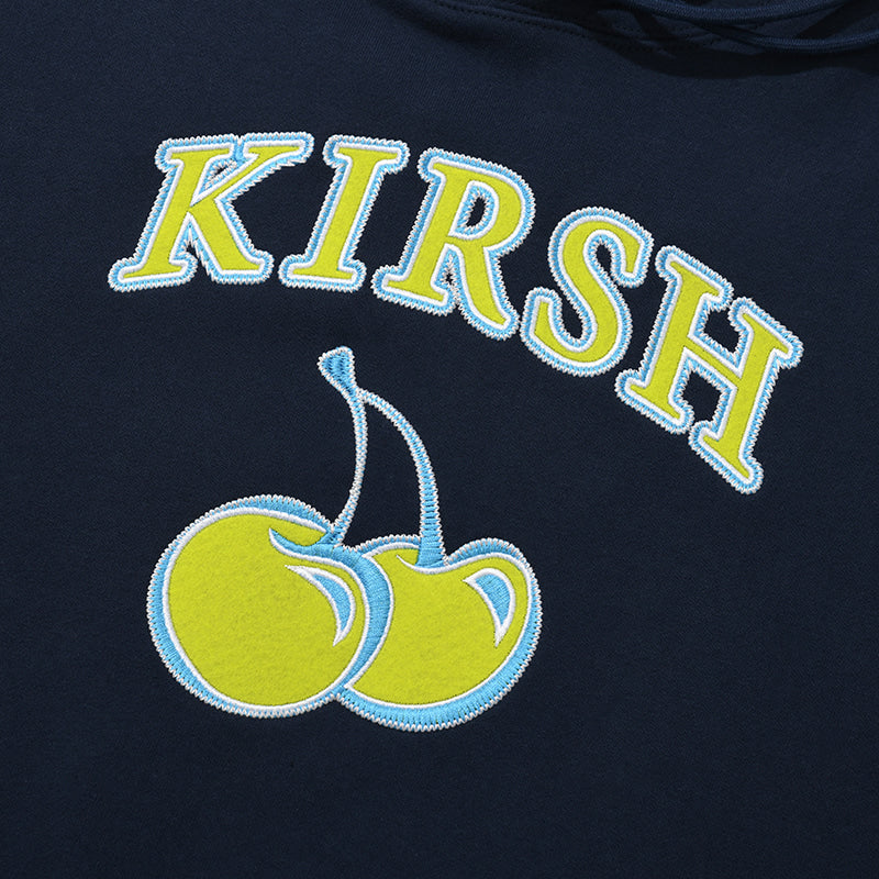 [KIRSH®] ARCH LOGO CHERRY HOODIE