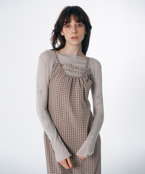 [SCULPTOR®] Masterpiece Sheer Top (2 color)