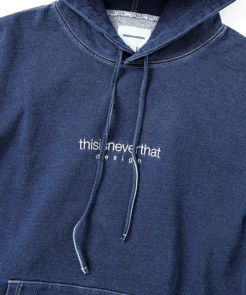 [thisisneverthat®] Indigo Dyed Hoodie (2 color)