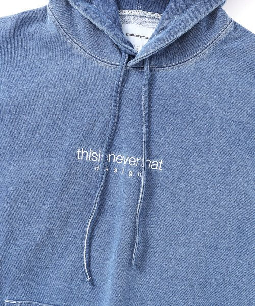 [thisisneverthat®] Indigo Dyed Hoodie (2 color)