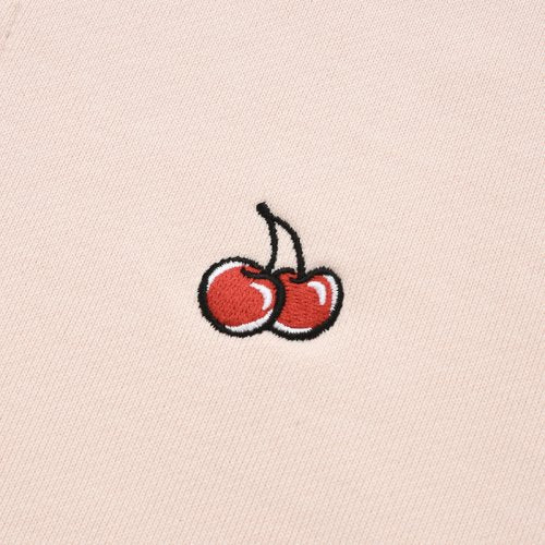 [KIRSH®] SMALL CHERRY SHORT HOODIE ZIP-UP