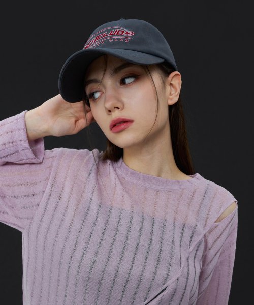 [𝐅𝐚𝐧𝐜𝐲 𝐜𝐥𝐮𝐛©] SORORITY CLUB BALL CAP (2 color)