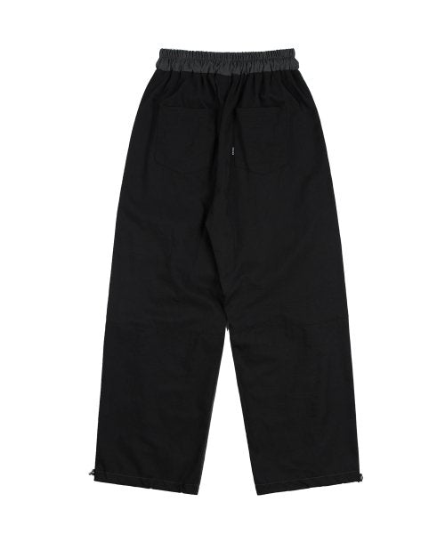 [𝐅𝐚𝐧𝐜𝐲 𝐜𝐥𝐮𝐛©] UTILITY NYLON PINTUCK PANTS (3 color)