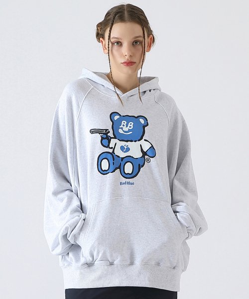 [BadBlue®] BadBear Graphic Hoodie