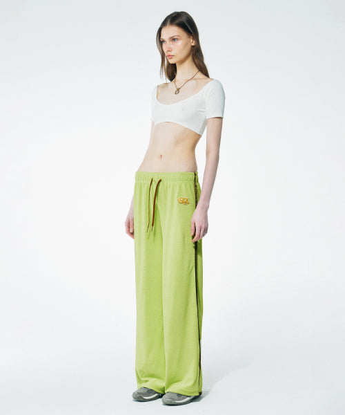 [SCULPTOR®] Taped Towel Lowrise Pants (2 color)