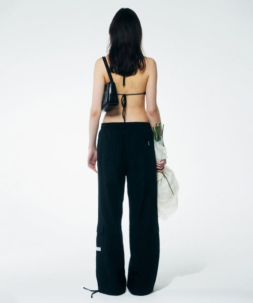 [SCULPTOR®] Backless Knit Halter Top (2 color)