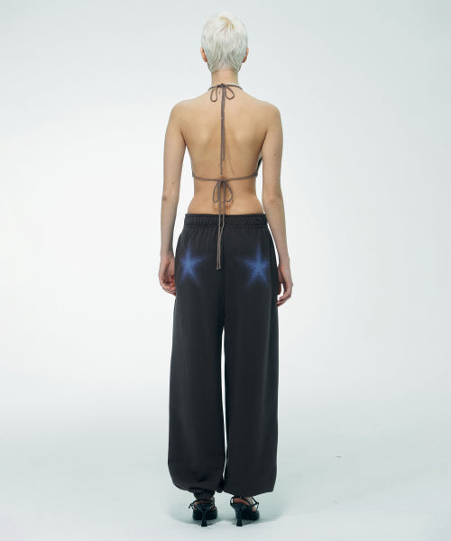 [SCULPTOR®] Backless Knit Halter Top (2 color)