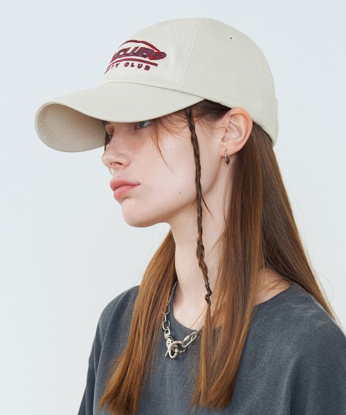 [𝐅𝐚𝐧𝐜𝐲 𝐜𝐥𝐮𝐛©] SORORITY CLUB BALL CAP (2 color)