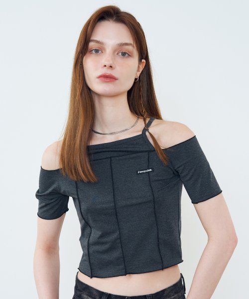 [𝐅𝐚𝐧𝐜𝐲 𝐜𝐥𝐮𝐛©] CUT-OUT OFF-SHOULDER