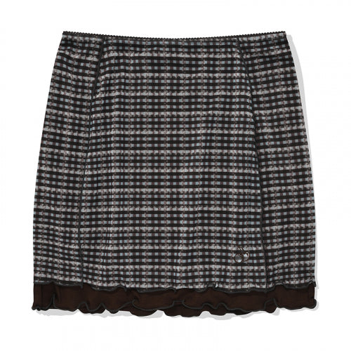 [KIRSH®] CHERRY PATTERN MESH MINI SKIRT (2 color)