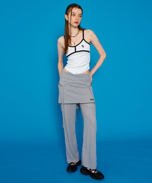 [𝐅𝐚𝐧𝐜𝐲 𝐜𝐥𝐮𝐛©] CRESCENT SLEEVELESS (2 color)