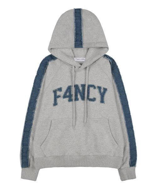 [𝐅𝐚𝐧𝐜𝐲 𝐜𝐥𝐮𝐛©] F4NCY DENIM PATCH HOOD